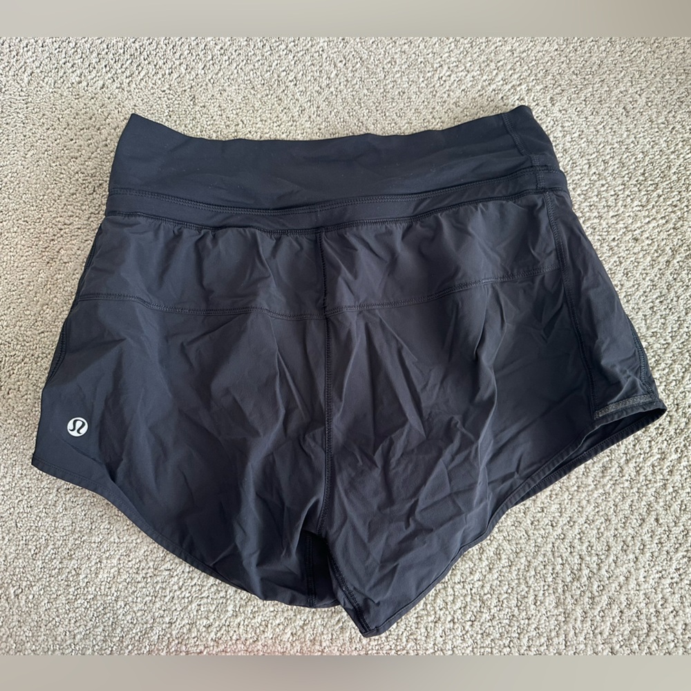 Woman’s Black Lululemon Shorts